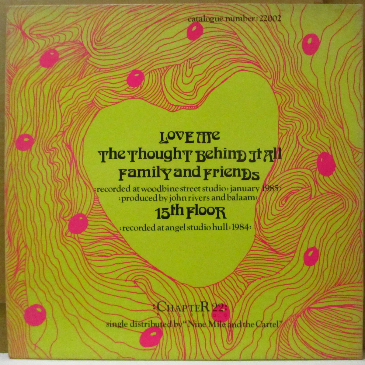 BALAAM AND THE ANGEL (バラーム & エンジェル)  - Love Me +3 (UK-Ireland オリジナル4曲入り 12インチ) '85年シングル