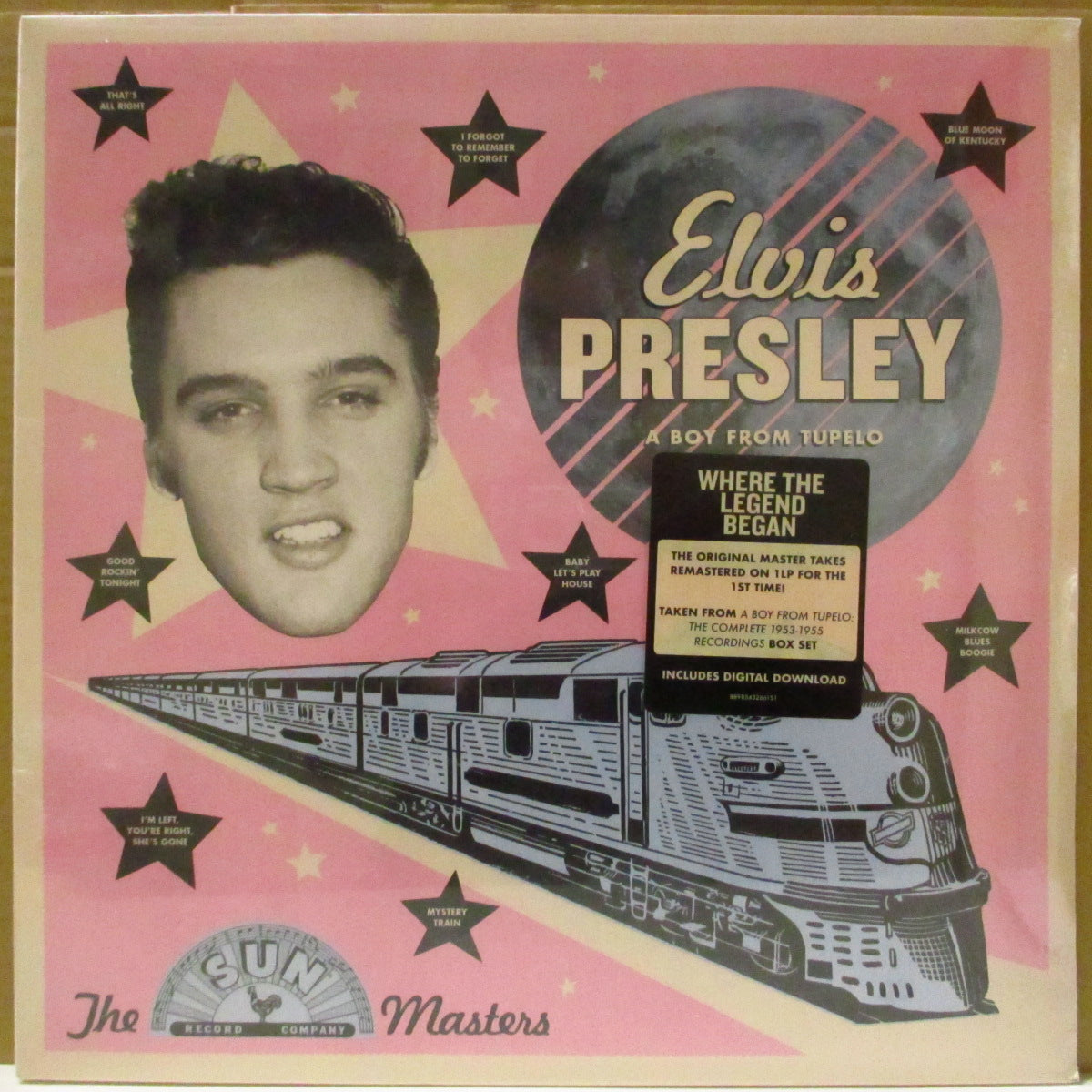 ELVIS PRESLEY (エルヴィス・プレスリー)  - A Boy From Tupelo: The Sun Masters (US '17 限定オリジナル・モノラル LP+インナー) SUN社録音編集コンピ！