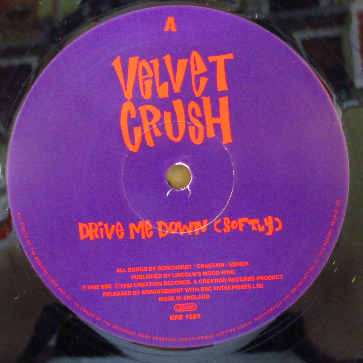VELVET CRUSH (ヴェルヴェット・クラッシュ) - Drive Me Down +2 (UK
