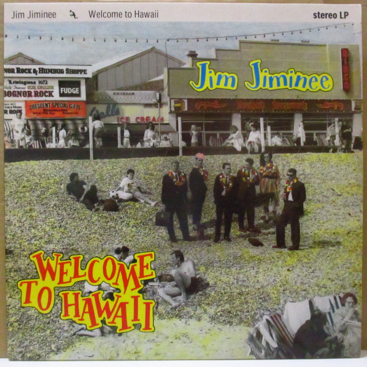 JIM JIMINEE (ジム・ジミニー)  - Welcome To Hawaii (UK '99 再発 LP+インサート)