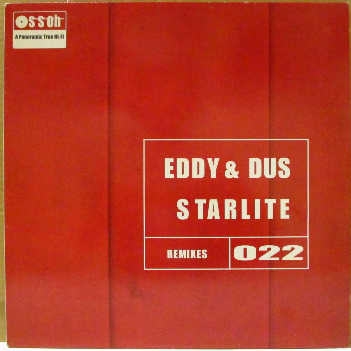 EDDY & DUS (エディ・アンド・ダス)  - Starlite - Remix (France '00 オリジナル33回転4曲入り 12インチ)