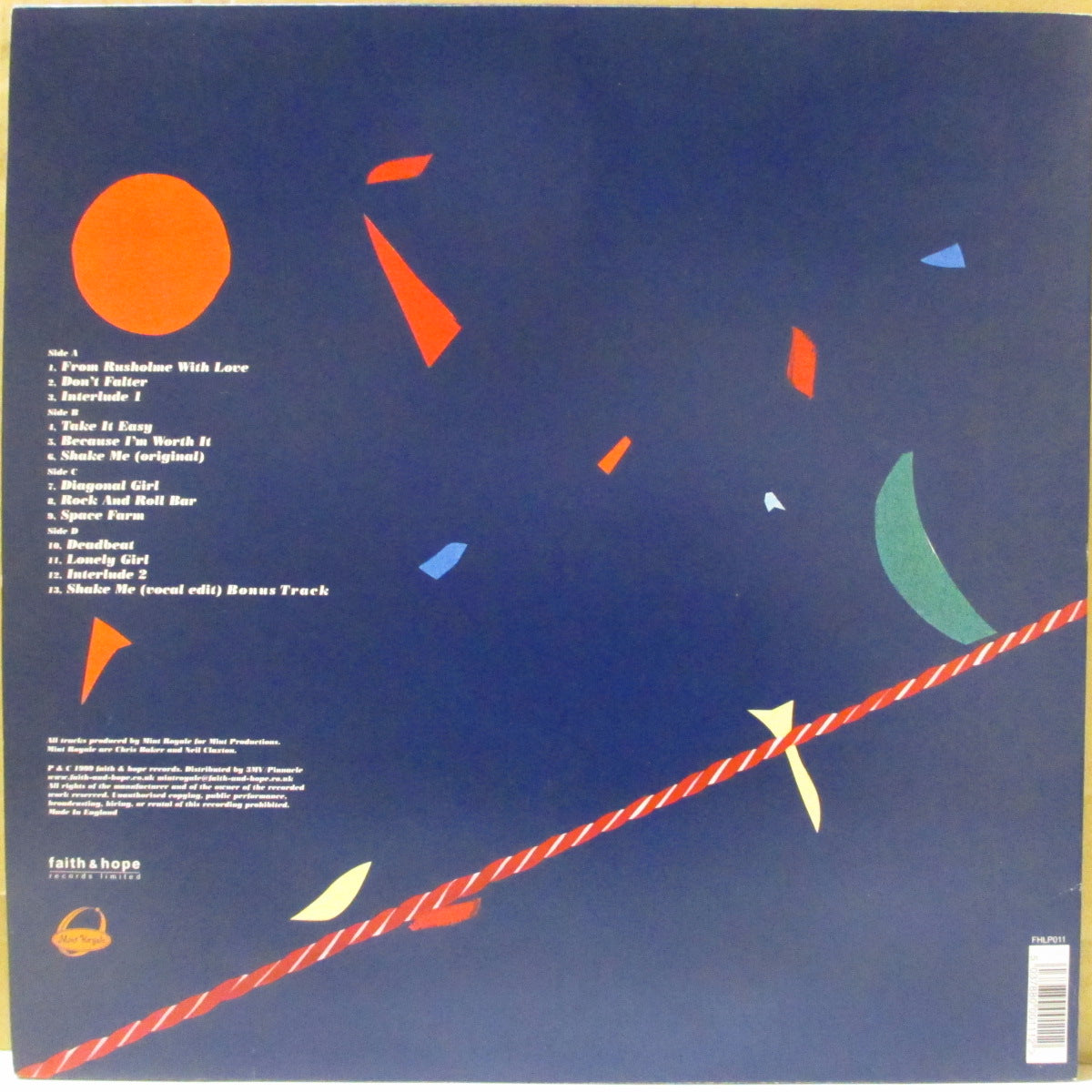 MINT ROYALE (ミント・ロイヤル)  - On The Ropes (UK '99 オリジナル 2xLP+インサート) 1stアルバム