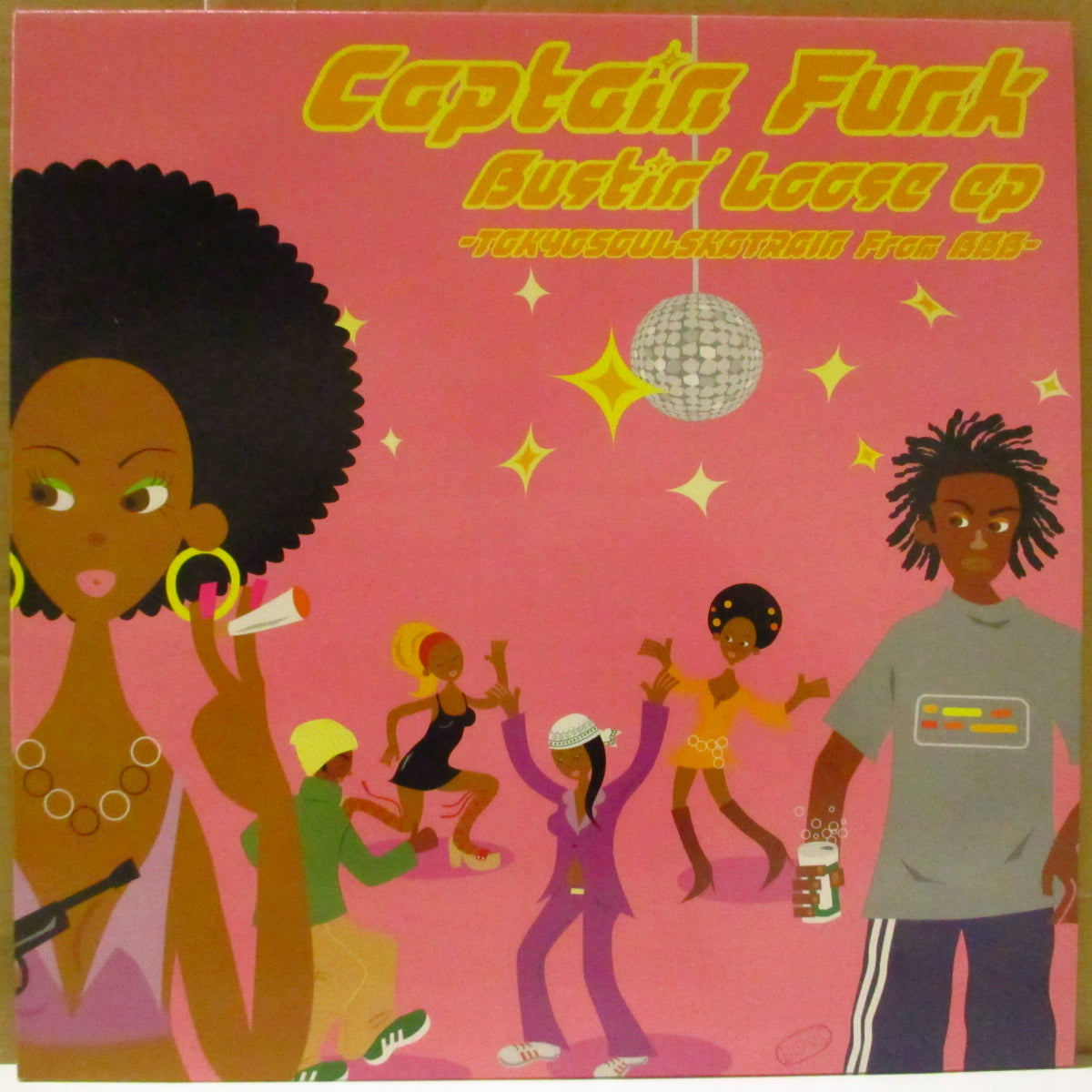 CAPTAIN FUNK (キャプテン・ファンク)  - Bustin' Loose EP (UK '99 オリジナル33回転4曲入り 12インチ)