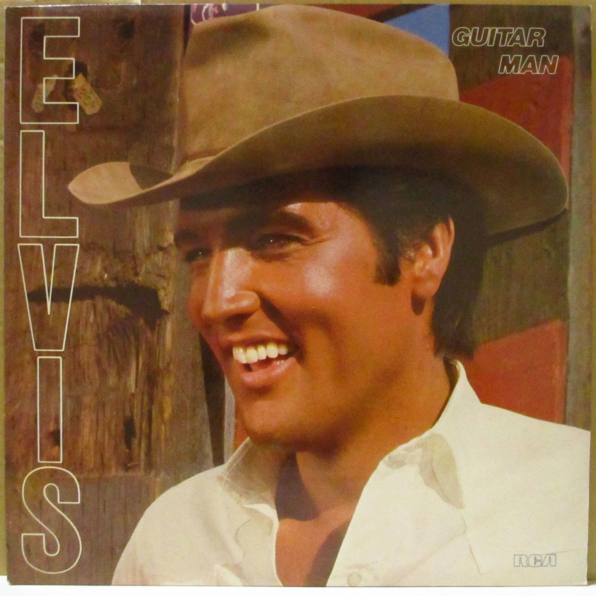 ELVIS PRESLEY (エルヴィス・プレスリー)  - Guitar Man (UK '81 オリジナル・ステレオ LP) '90年代以降はLP未再発化。