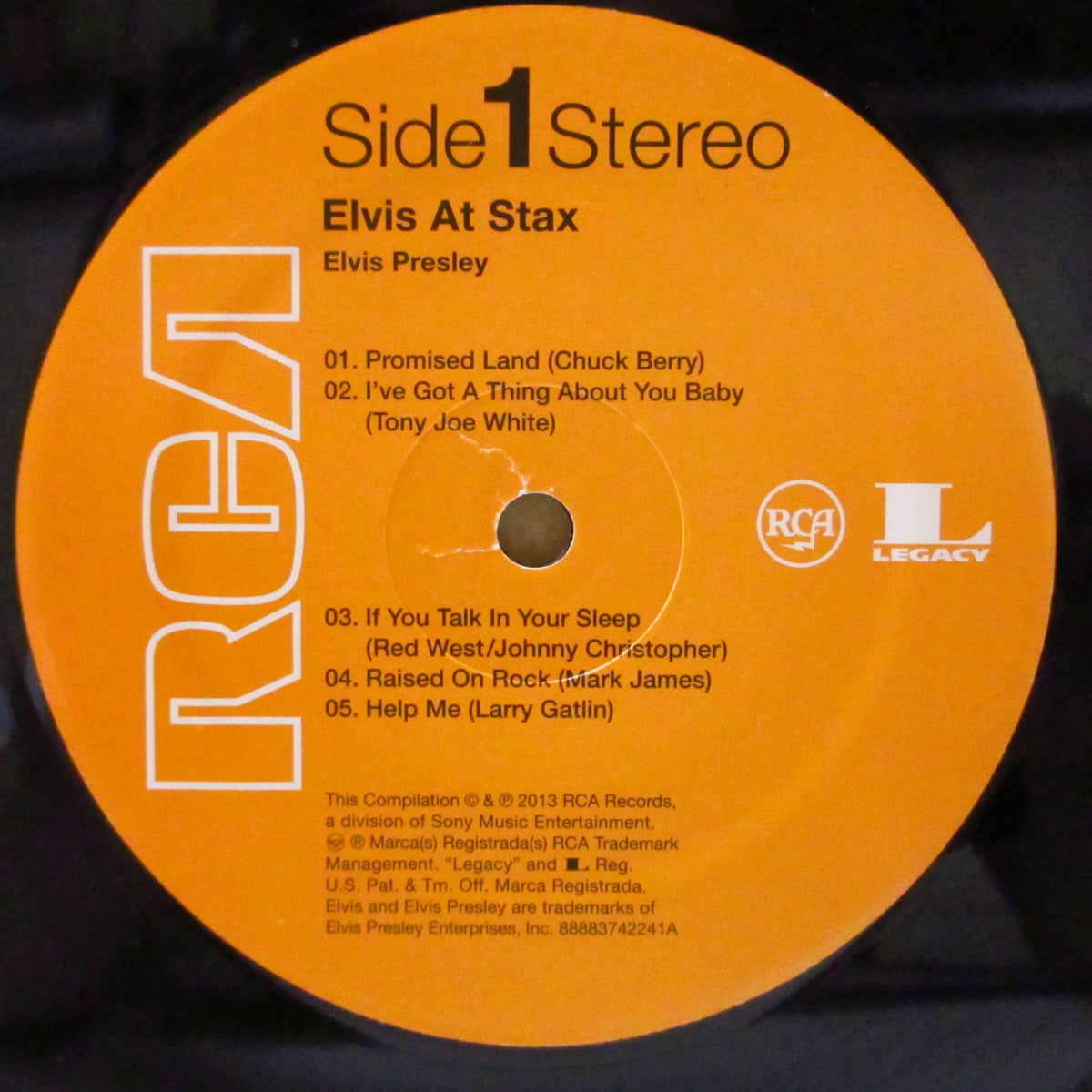 ELVIS PRESLEY (エルヴィス・プレスリー)  - Elvis at Stax (US '13 正規限定オリジナル・ステレオ「黒盤」LPx2枚組)STAX社スタジオでのセッション