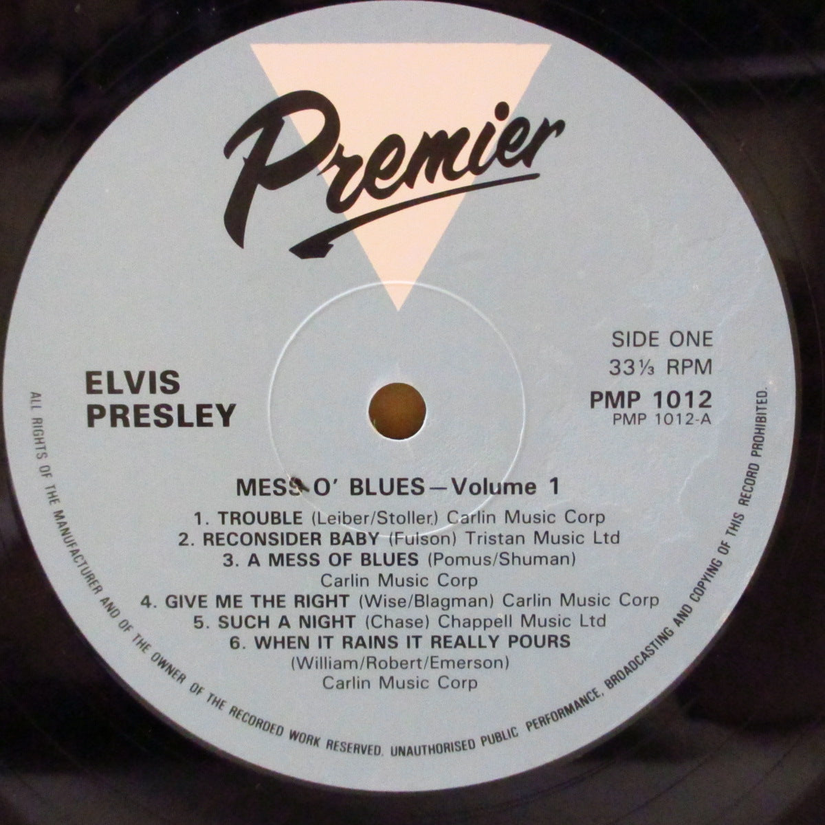 ELVIS PRESLEY (エルヴィス・プレスリー)  - Mess O' Blues Volumes 1 & 2 (UK 90's 正規再発ステレオLPx2枚組/アウタージャケ付き)RCA正規ライセンス珍盤！