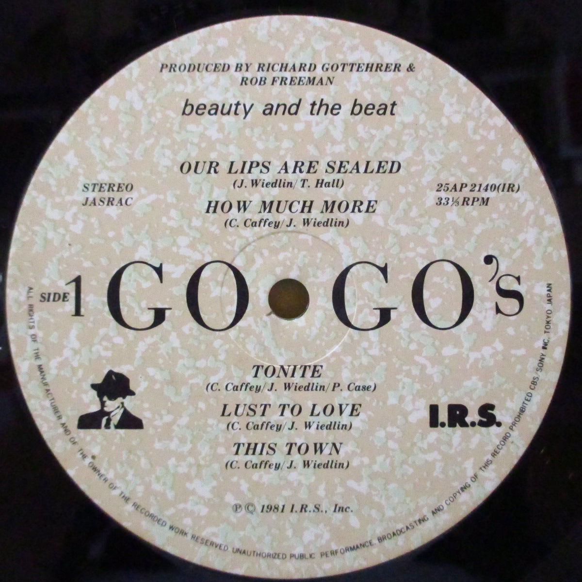 GO-GO'S (ゴーゴーズ)  - Beauty And The Beat (Japan オリジナル LP+帯, ライナー)