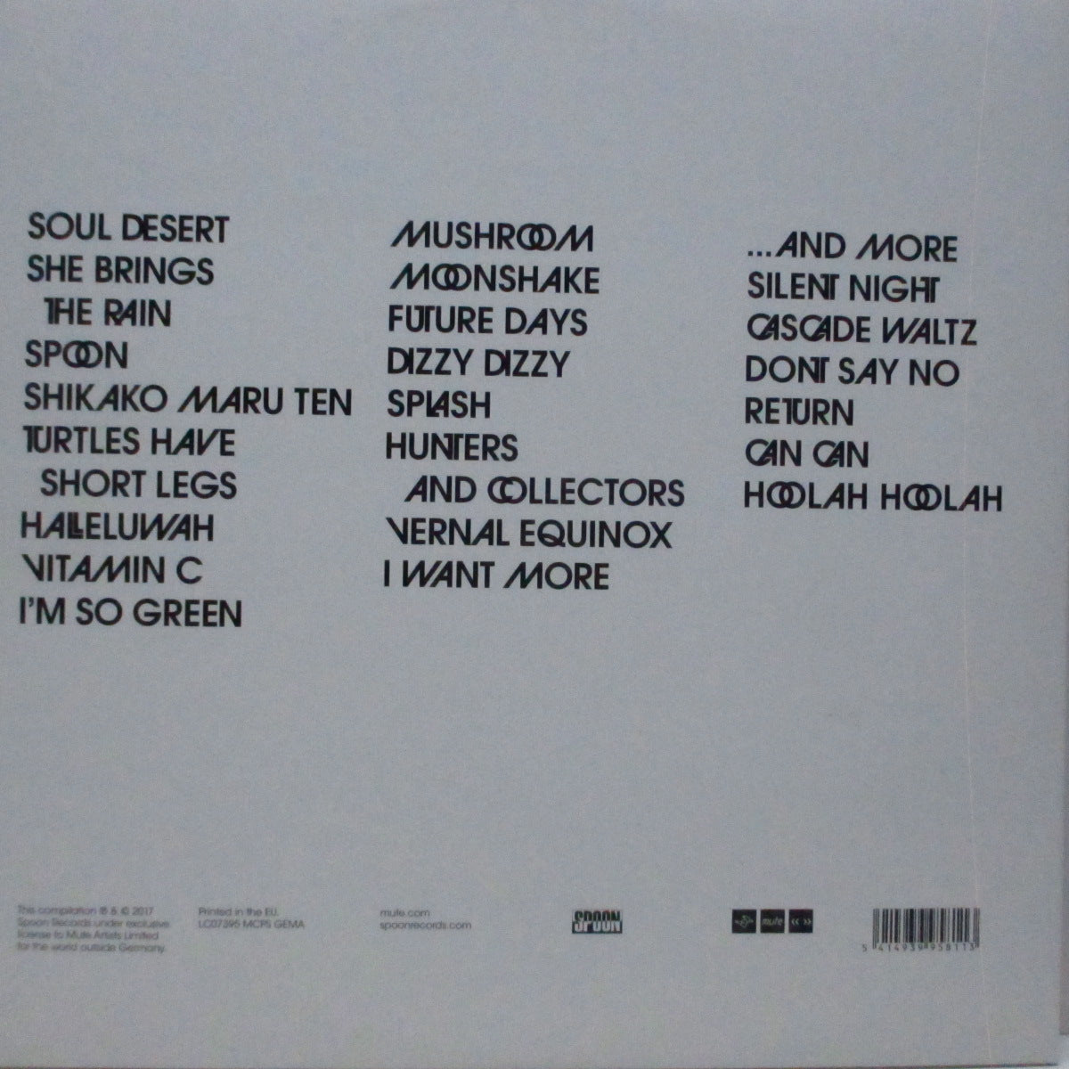 CAN (カン) - The Singles (UK-EU オリジナル 3xLP/三面見開