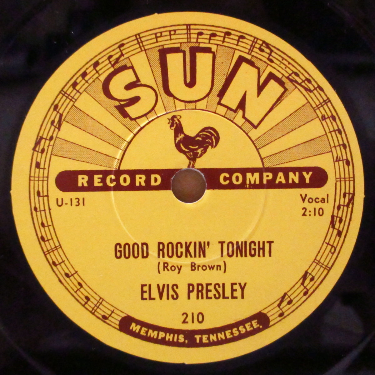 ELVIS PRESLEY (エルヴィス・プレスリー)  - Good Rockin' Tonight  (EU '17 正規限定再発78回転10インチ・シングル)
