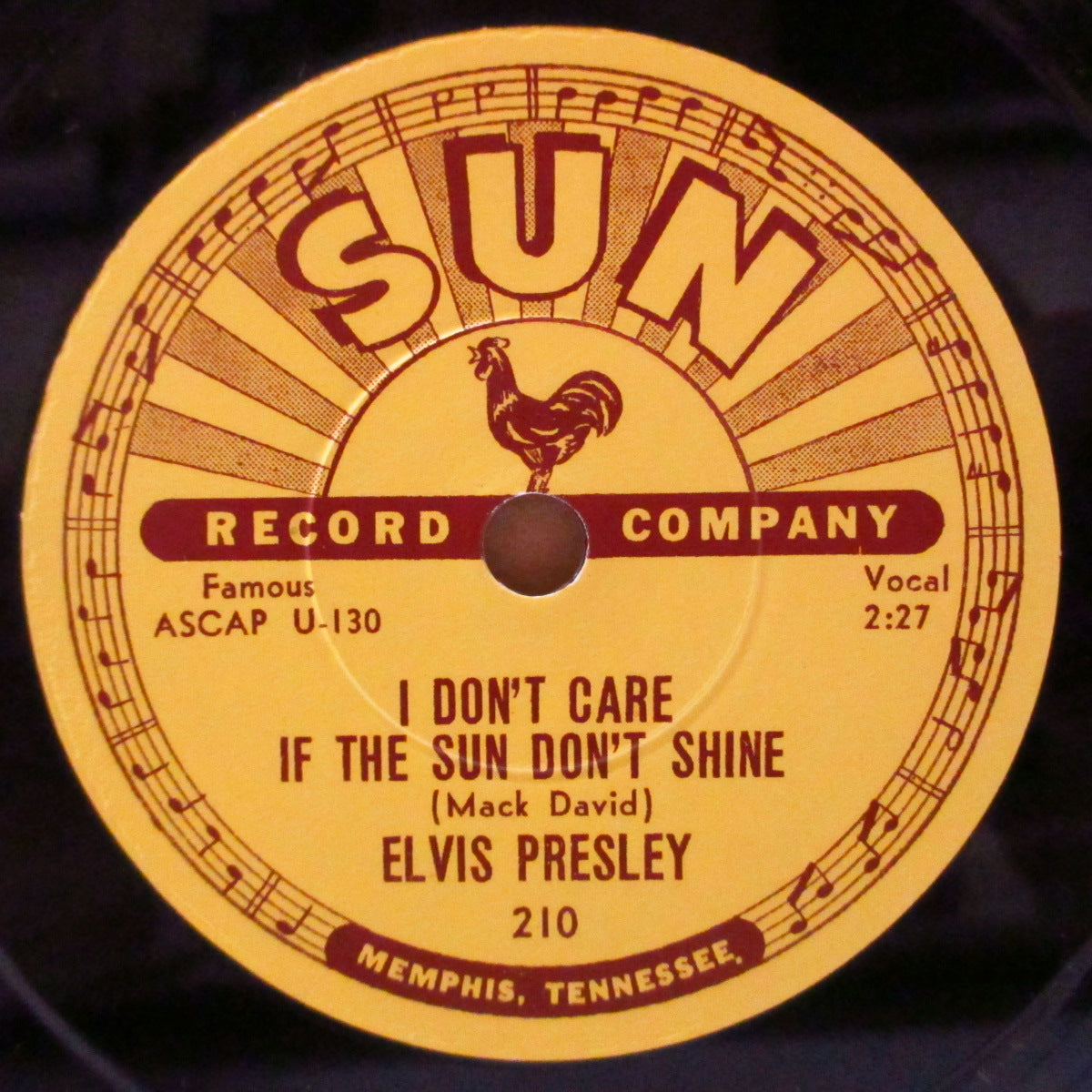 ELVIS PRESLEY (エルヴィス・プレスリー)  - Good Rockin' Tonight  (EU '17 正規限定再発78回転10インチ・シングル)