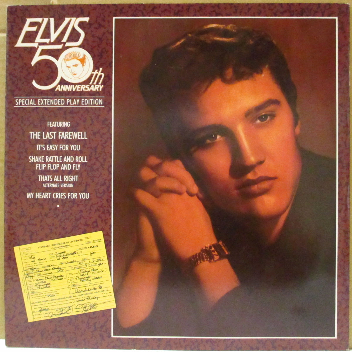 ELVIS PRESLEY (エルヴィス・プレスリー)  - 50th Anniversary Special Extended Play Edition : The Last Farewell (UK '84 限定10インチ EP) 生誕50周年企画作。