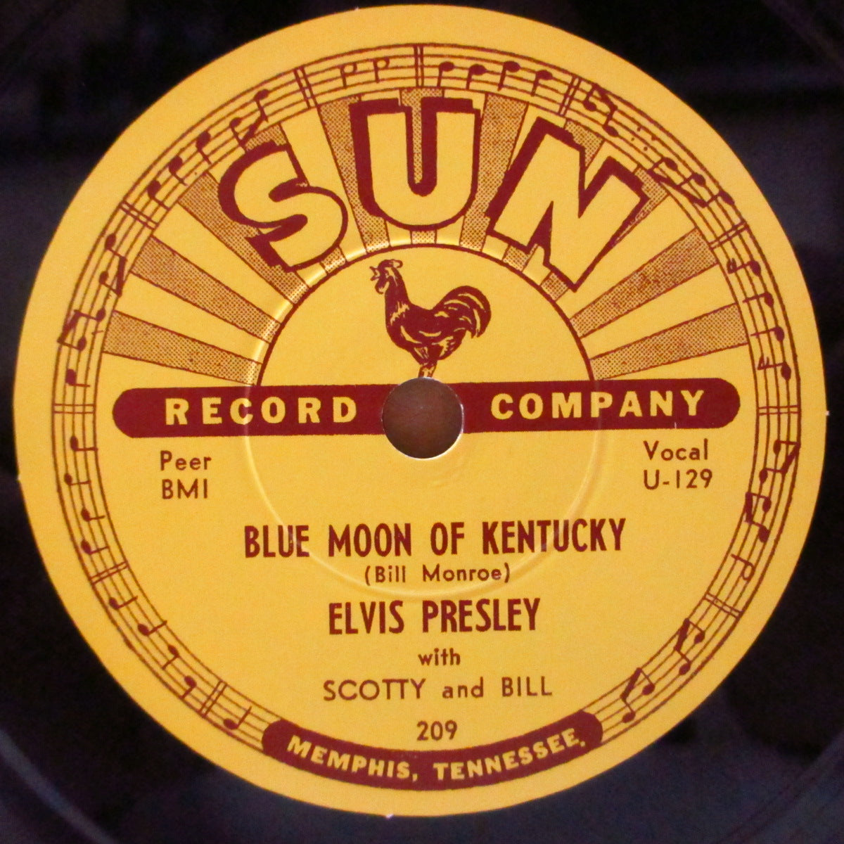 ELVIS PRESLEY (エルヴィス・プレスリー)  - That's All Right (EU '17 正規限定再発78回転10インチ・シングル)