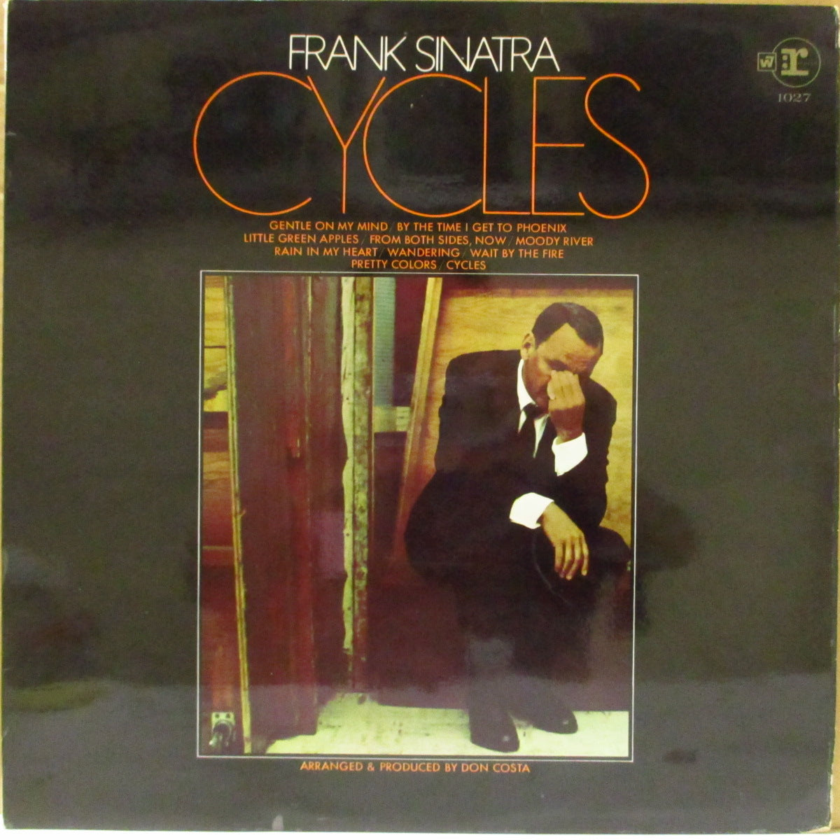 FRANK SINATRA  (フランク・シナトラ)  - Cycles (UK '68 オリジナル・ステレオ LP/表面コーティング折り返しジャケ) ジョージ・ハリソン参加！