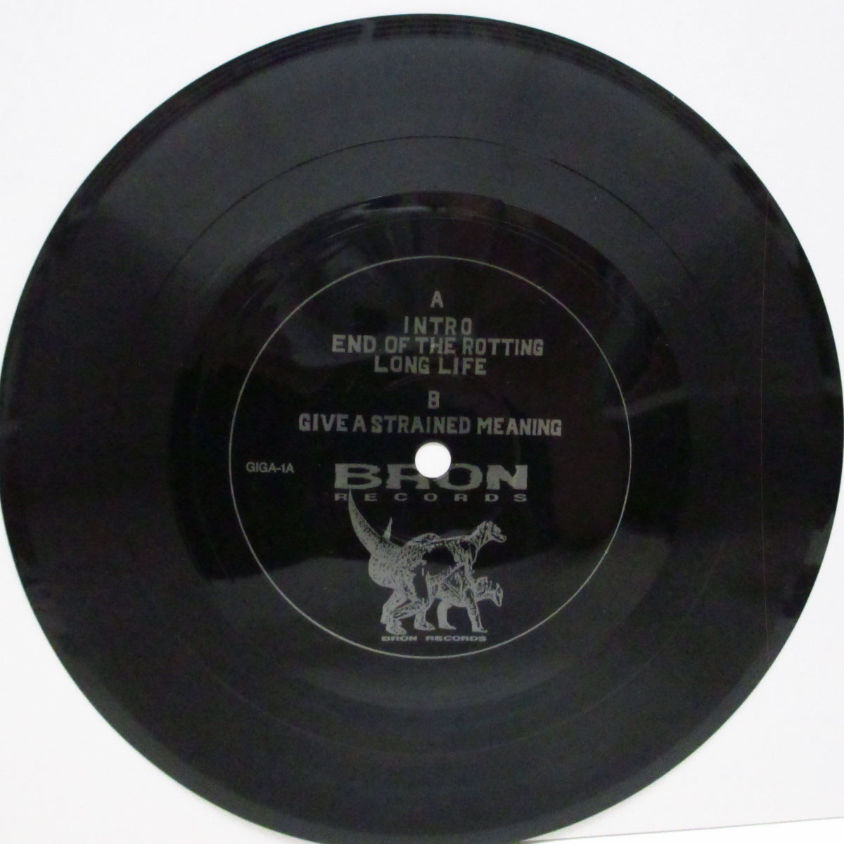 RISE FROM THE DEAD (ライズ・フロム・ザ・デッド)  - ハラグロ (Japan '90 オリジナル4曲入り 7" FLEXI+「初回布パッチ」/光沢折り畳みジャケ)