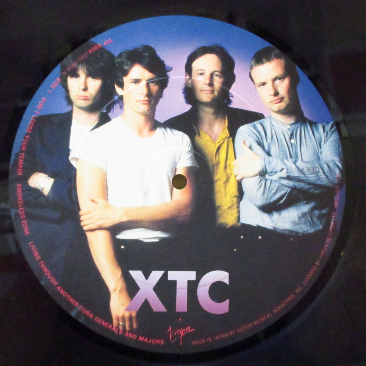 XTC - Live & More (Japan オリジナル・オーバーサイズラベ 12インチ+ライナー, 片面大カット光沢ジャケ/帯欠)