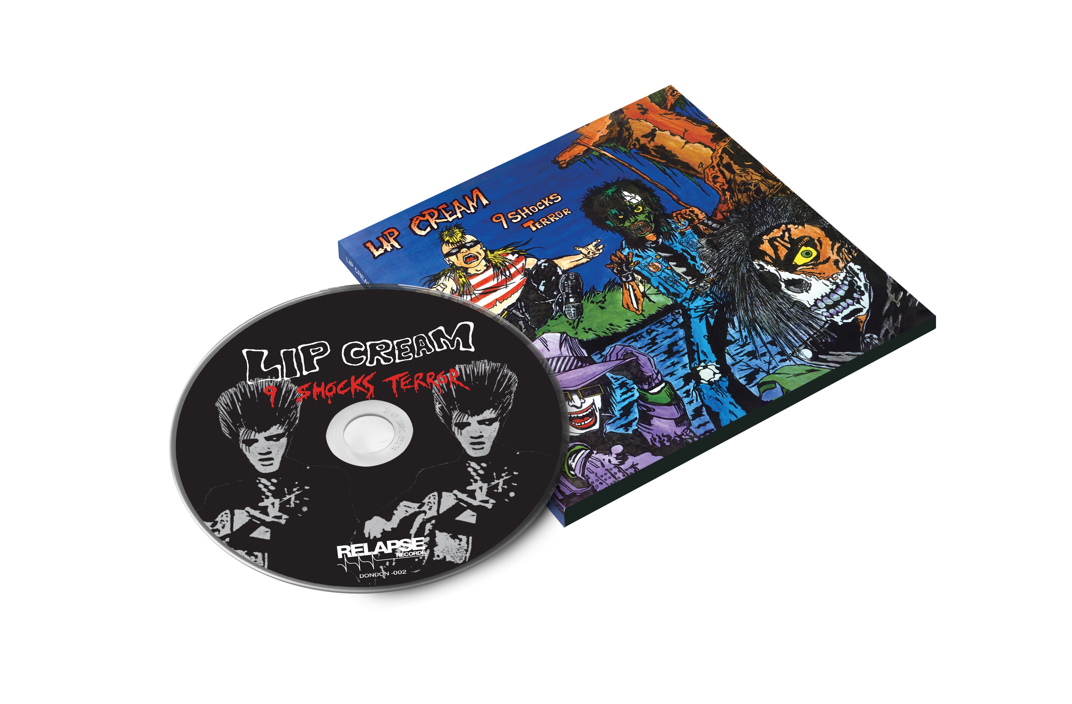 LIP CREAM (リップ・クリーム)  - 9 Shocks Terror (US「正規」限定再発 CD/ 予約商品）2025年12月19日（金）発売予定！