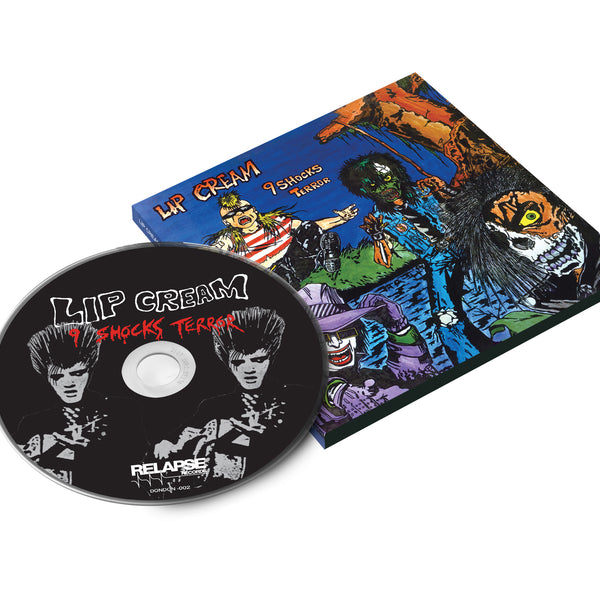 ＊中古CD LIP CREAMリップクリーム/9 SHOCKING TERROR LIP CREAM (リップ・クリーム) - 9 Shocks Terror (US「正規