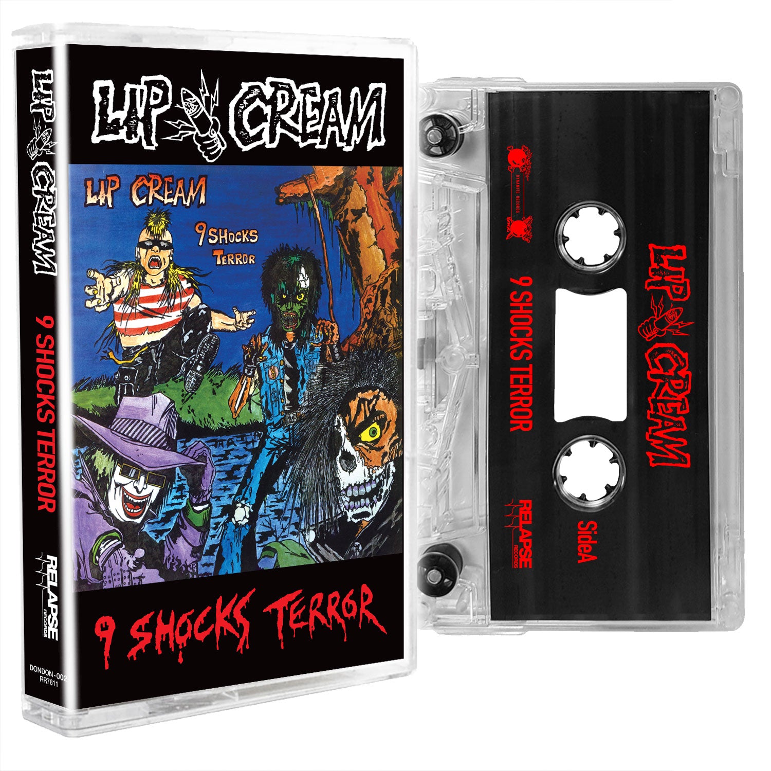 LIP CREAM (リップ・クリーム)  - 9 Shocks Terror (US「正規」限定再発 カセット/ 予約商品）2025年12月19日（金）発売予定！