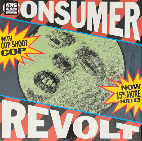 COP SHOOT COP (コップ・シュート・コップ)  - Consumer Revolt (EU RSD 2025 正規限定リマスター再発「ブルーヴァイナル」 LP/NEW) '90年1stアルバム