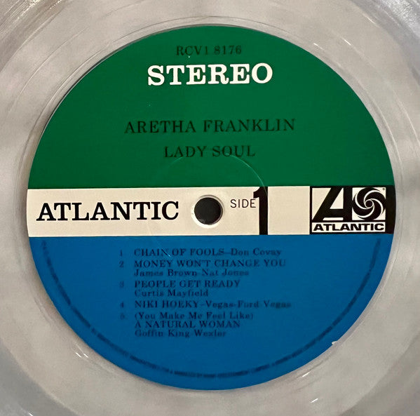 ARETHA FRANKLIN (アレサ・フランクリン)  - Lady Soul (US 限定「クリスタル・クリア VINYL」再発ステレオLP/New) '68年SOULチャート1位（POP2位）の大ヒット作