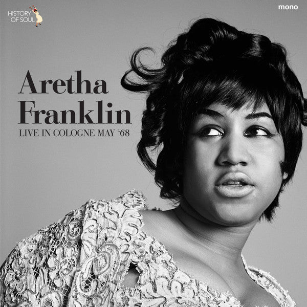 ARETHA FRANKLIN (アレサ・フランクリン)  - Live In Cologne May ‘68 (EU 限定プレスLP / New) '68年26歳大充実期のドイツ・スタジオ・ライブ！