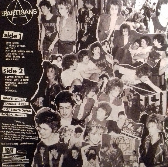 PARTISANS, THE (ザ・パルチサンズ)  - The Partisans [1st] (Spain「正規」 限定プレス再発 180g LP/ New) '83年ファーストアルバム！