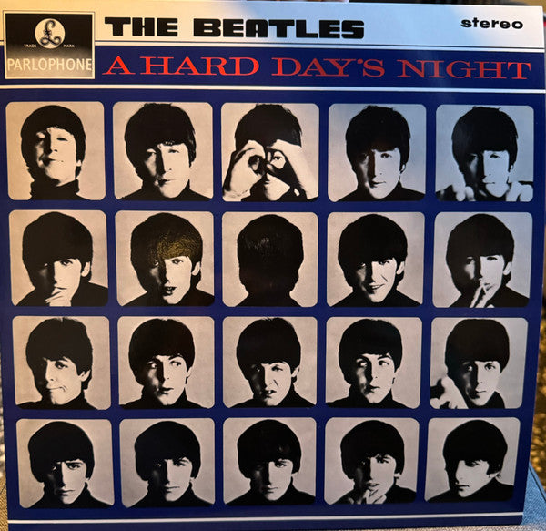 BEATLES (ビートルズ)  - A Hard Day's Night (UK「National Album Day」正規限定リマスター再発180g 「ホワイトVINYL」ステレオ LP/New)