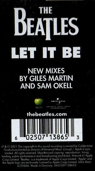 BEATLES (ビートルズ)  - Let It Be (Worldwide 限定リマスター再発ステレオ LP/New)
