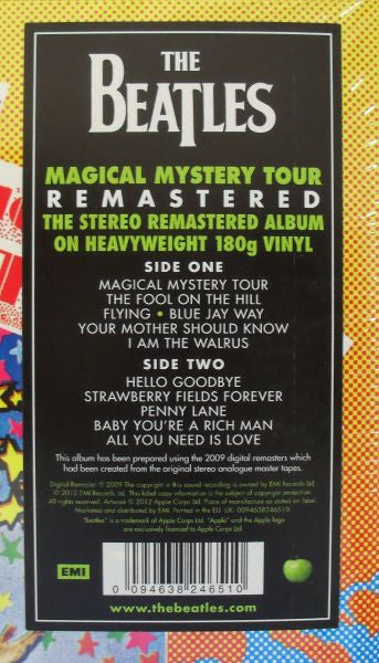 BEATLES (ビートルズ)  - Magical Mystery Tour (UK-EU 限定リマスター再発 180g ステレオ LP/New)