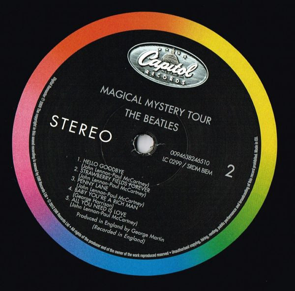 BEATLES (ビートルズ)  - Magical Mystery Tour (UK-EU 限定リマスター再発 180g ステレオ LP/New)