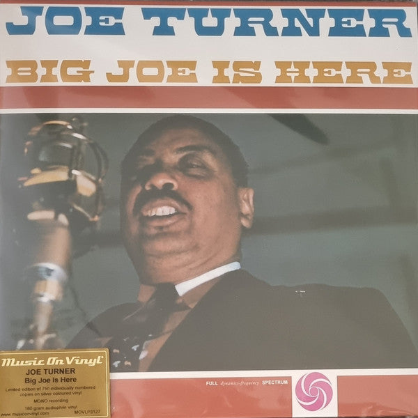 JOE TURNER [BIG JOE TURNER] (（ビッグ）ジョーターナー )  - Big Joe Is Here (EU M.O.V社 750枚限定復刻再発「シルヴァーVINYL」180g モノラルLP/New)