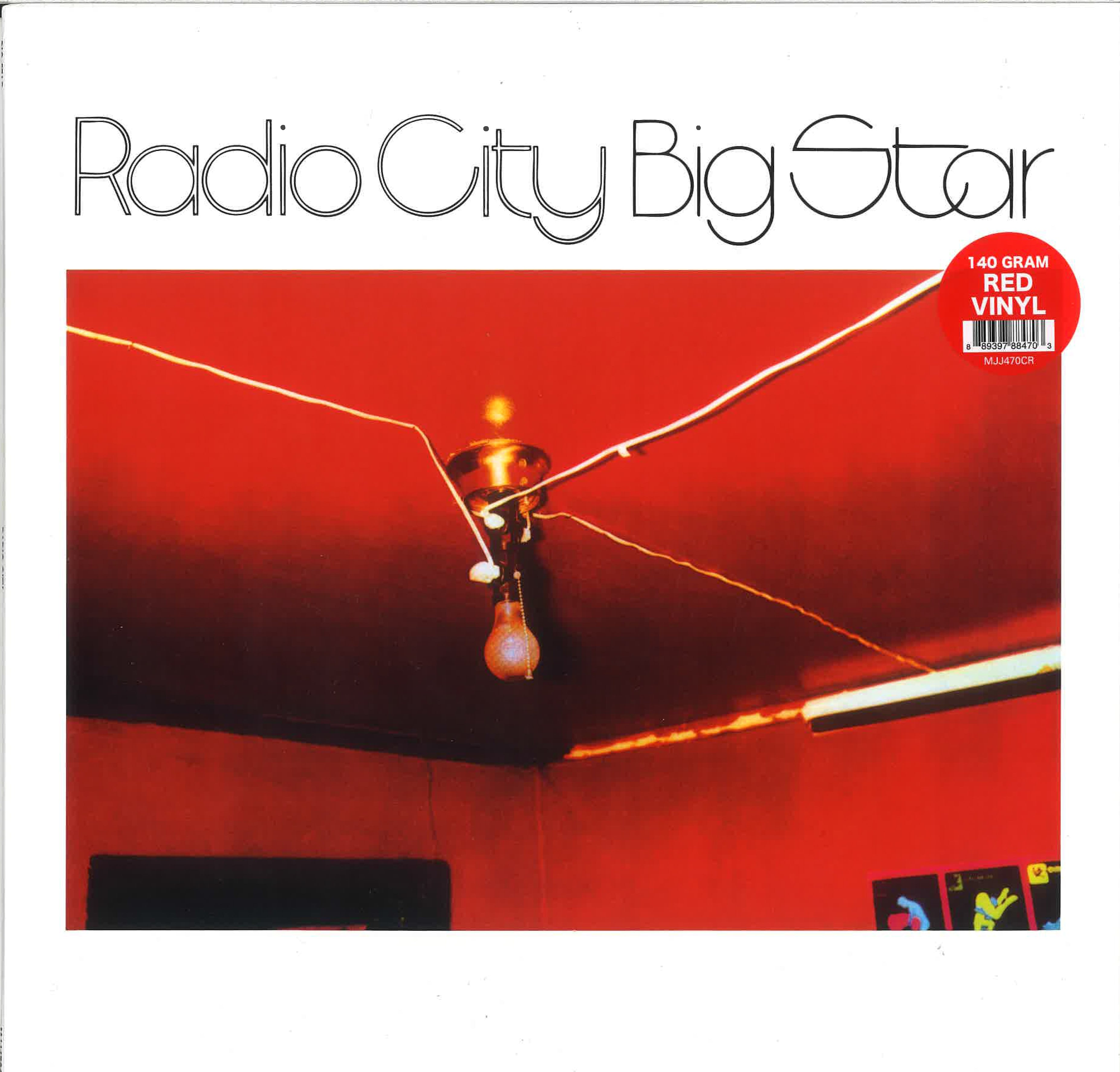 BIG STAR (ビッグ・スター)  - Radio City (EU 限定復刻再発「赤盤」LP/New ADS-1501) ’74年名作セカンド・アルバム！