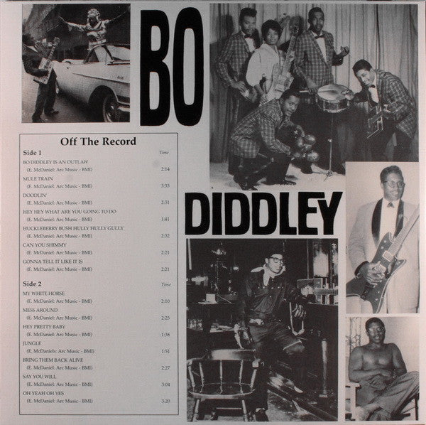 BO DIDDLEY (ボ・ディドリー)  - Bo Diddley Is An Outlaw (EU 限定リリース・アナログ LP/ New)