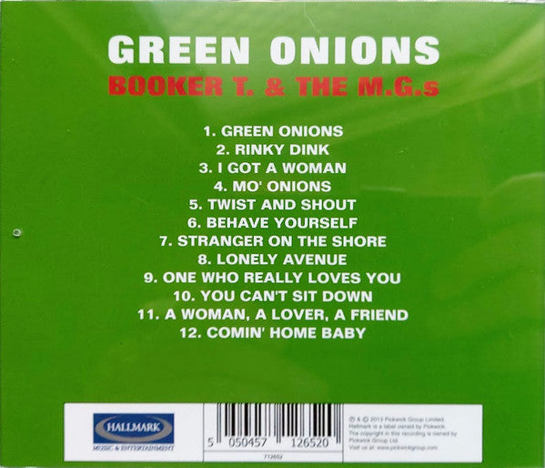 BOOKER T.& THE MG’S (ブッカーT＆MG‘S)  - Green Onions (UK 限定再発 CD/New)