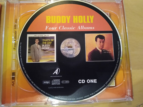 BUDDY HOLLY (バディ・ホリー)  - Four Classic Albums (UK 限定再発 2xCD/New)