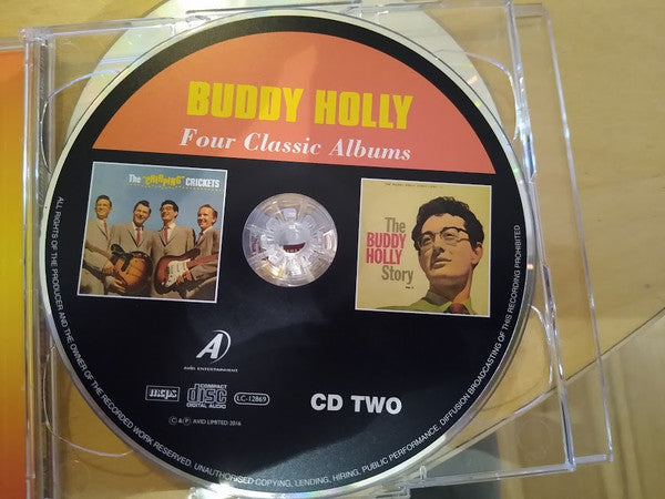 BUDDY HOLLY (バディ・ホリー)  - Four Classic Albums (UK 限定再発 2xCD/New)