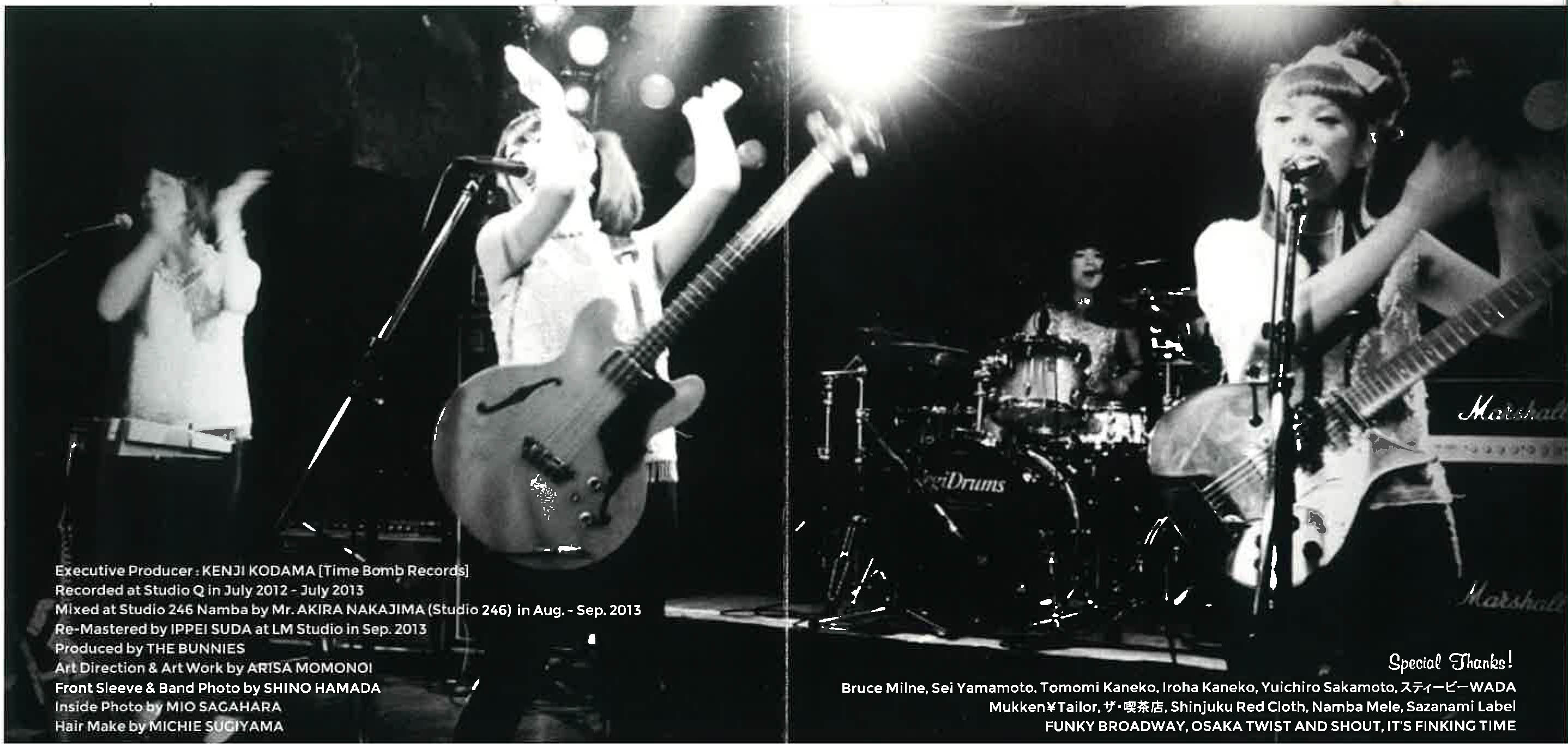 BUNNIES, THE (ザ・バニーズ) - What's So Sweet About Sweet 17 (Japan タイムボム  限定 CD/New) 残少！'13年サード・アルバム。完売御礼