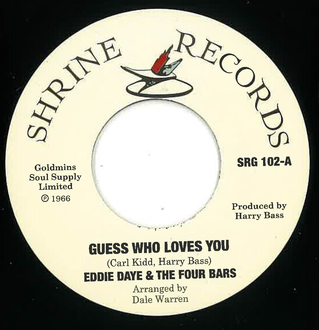 CAIROS, THE / EDDIE DAYE & THE FOUR BARS (ザ・カイロス / エディ・デイ＆ザ・フォーバーズ)  - Stop Overlooking Me / Guess Who Loves You (UK 限定リプロ再発スプリット 7インチ/New)