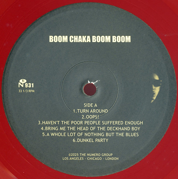 CHARLIE MEGIRA & The Bet She’an Valley Hillbillies (チャーリー・メギラ )  - Boom Chaka Boom Boom (US 限定再発「赤盤」LP/New) ラスト作