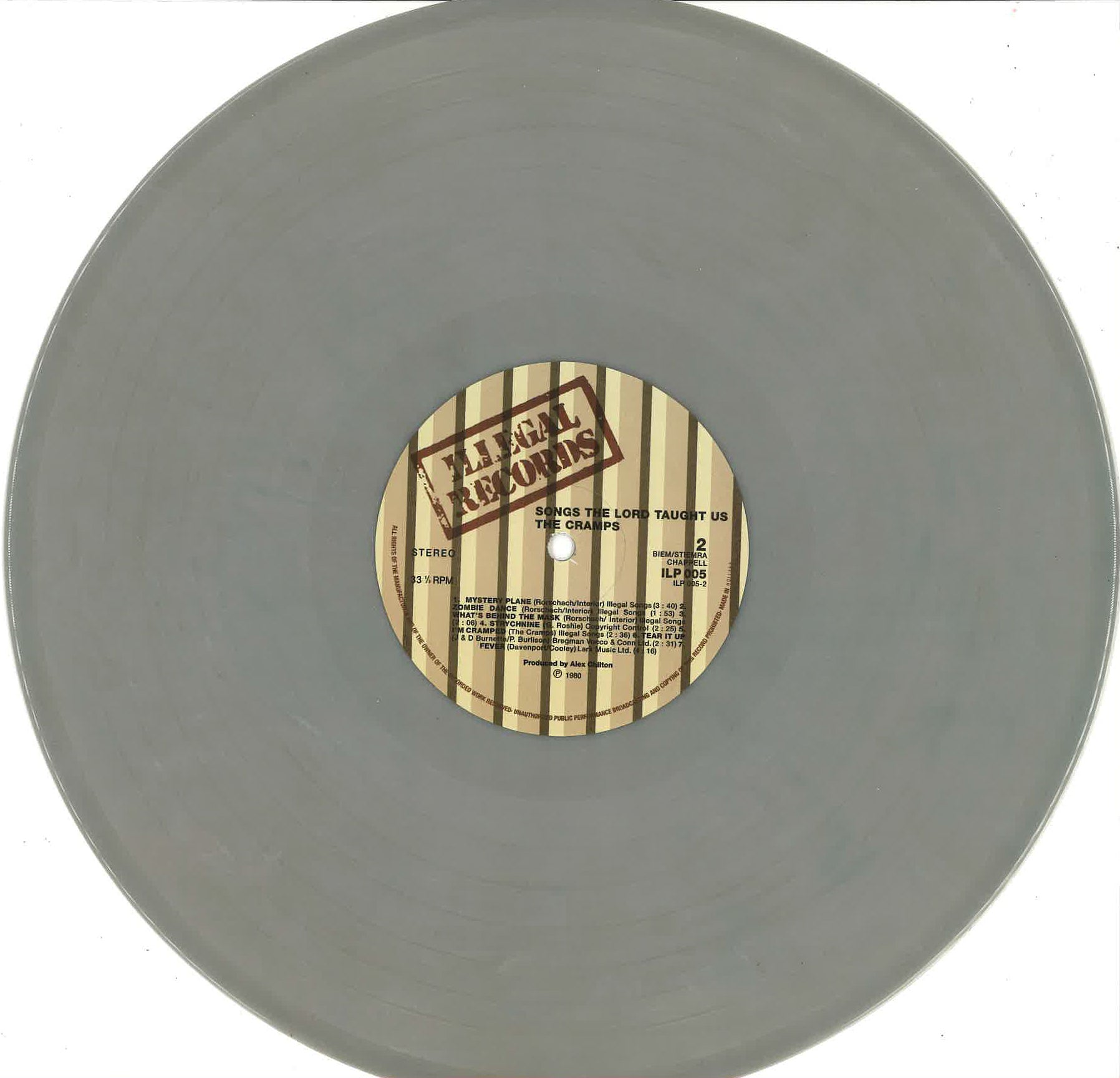 CRAMPS (クランプス)  - Songs The Lord Taught Us (EU 限定リプロ再発「グレイ・マーブルカラーVINYL」LP/New)’80年フルデビュー・アルバム！