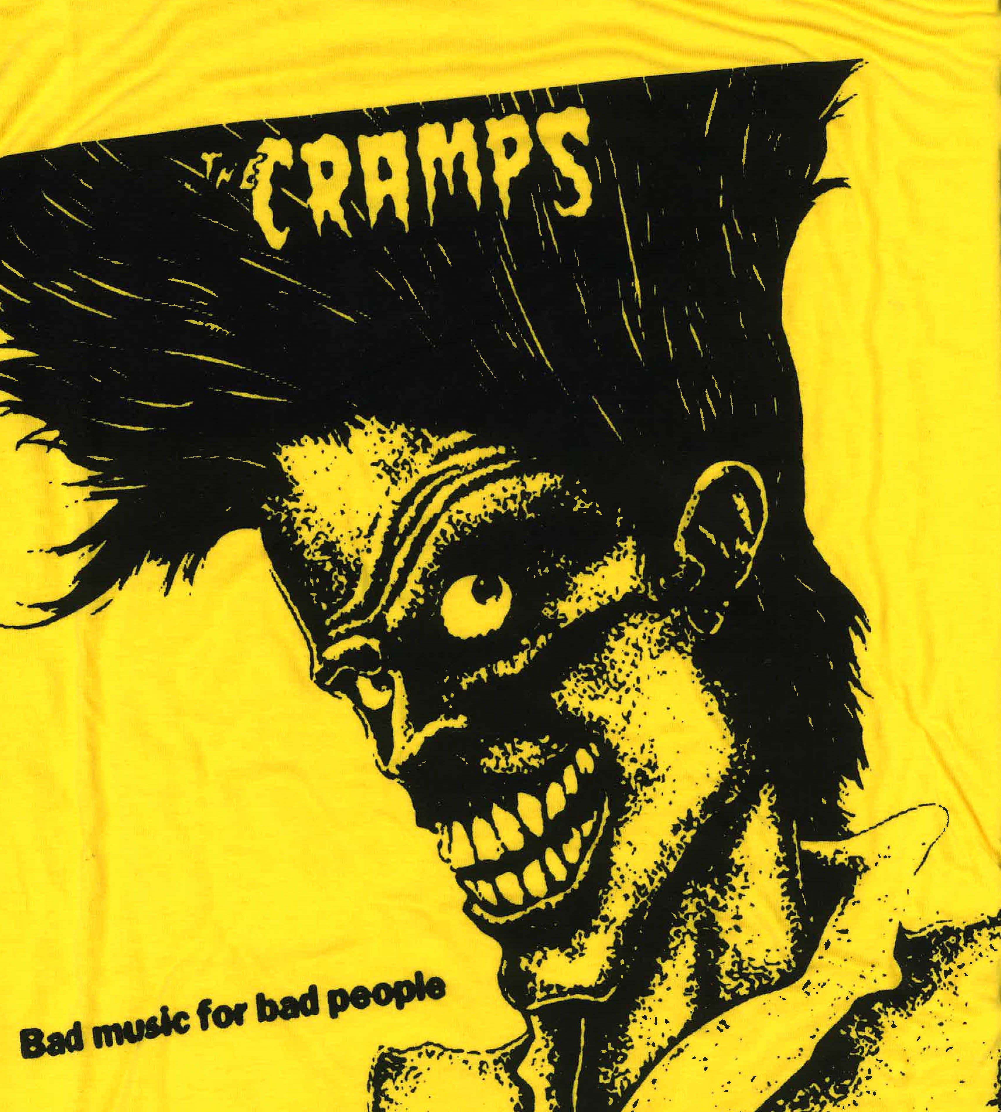 CRAMPS (クランプス)  - Bad Music For Bad People (限定 Tシャツ MとLサイズのみ/ New）