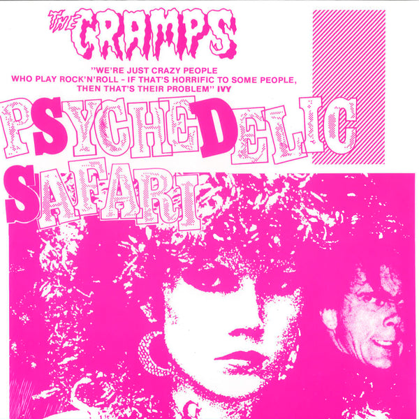 CRAMPS (クランプス) - Psychedelic Safari (EU限定再発 LP /ピンク