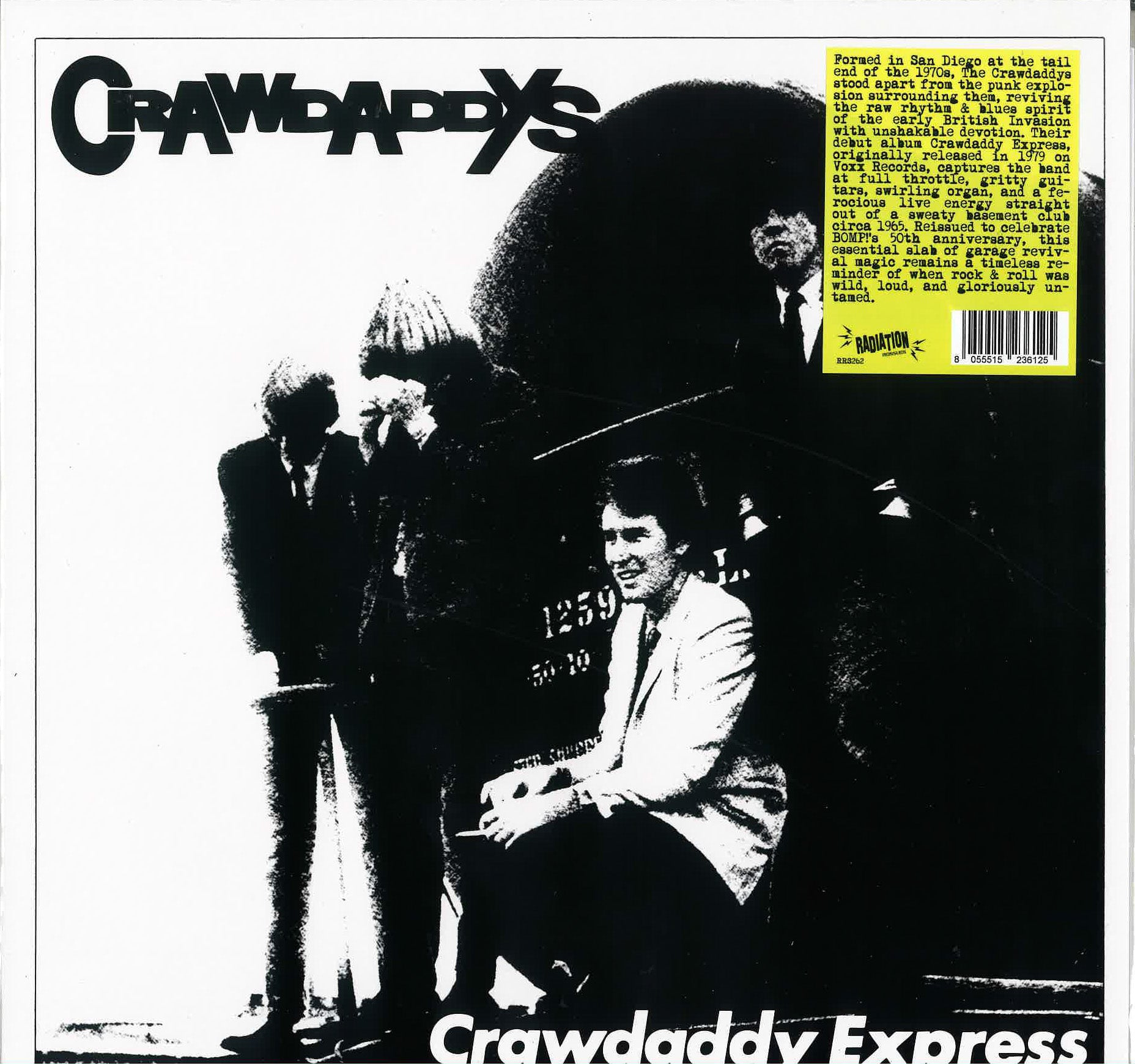 CRAWDADDYS, THE (ザ・クロウダディズ)  - Crawdaddy Express (イタリア2026年限定復刻再発アナログLP/New ) の80's 米ネオ・ガレージ・レジェンド、'79年デビュー・アルバム！