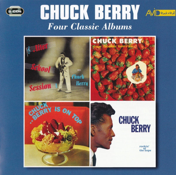 CHUCK BERRY (チャック・ベリー)  - Four Classic Albums (UK 限定合体再発CDx2枚組 /New) 全48曲！