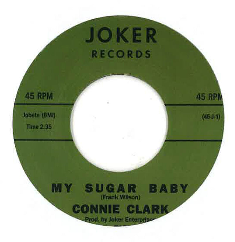 CONNIE CLARK (コニー・クラーク)  - My Sugar Baby (UK 限定リプロ再発ワンサイド 7"/New)