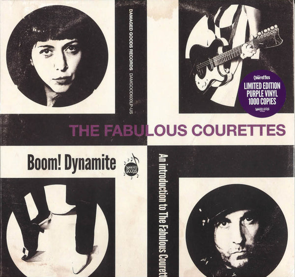 COURETTES (クーレッツ [コーレッツ])  - Boom! Dynamite (An Introduction To The Fabulous Courettes) (UK-US 1000枚限定「パープル VINYL」LP/New)
