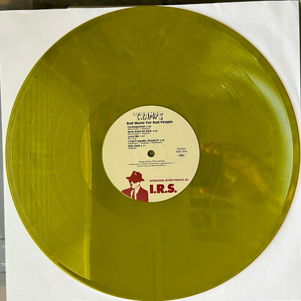 CRAMPS, THE (ザ・クランプス)  - Bad Music For Bad People (US '26 レコードストア・デイ「エッセンシャル」正規限定復刻再発「グリーン Vinyl」LP/ New) '84年コンピ！