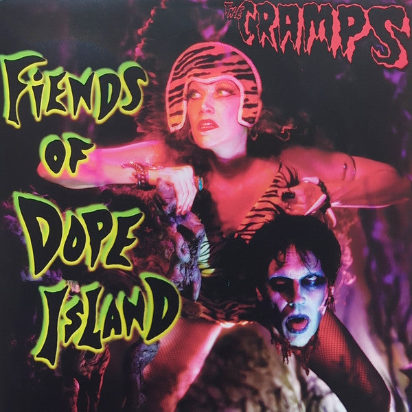CRAMPS (クランプス)  - Fiends Of Dope Island (スウェーデン限定ボーナス入りリプロ再発14曲入りLP/New) '03年ラスト・アルバム！