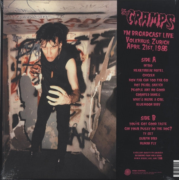 CRAMPS (クランプス)  - Hot Pearl Radio Broadcast (EU 限定プレス「ピンク VINYL」LP/ New)