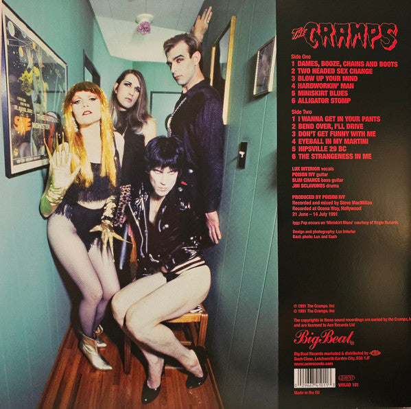 CRAMPS (クランプス)  - Look Mom No Head! (EU 限定復刻再発「黒盤」LP/New)'91年スタジオ録音通算5枚目アルバム